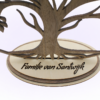 Voet levensboom rond