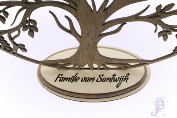 Voet levensboom rond