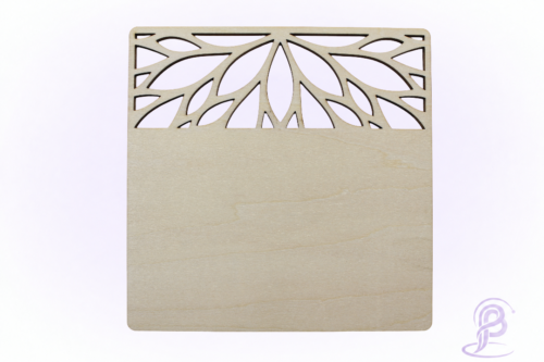 Kaart vierkant Ornament 2